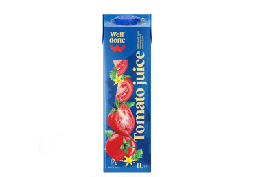 Pomidorų sultys WELL DONE, TETRA PAK, 1 l