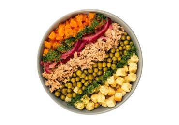 Sluoksniuotos tunų salotos, 1 kg