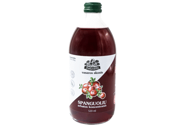 Spanguolių arbatos koncentratas ŽOLYNĖLIS, 520 ml