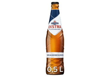 Nealkoholinis šviesusis alus ŠVYTURYS EKSTRA, 500 ml