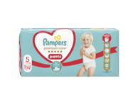Sauskelnės-kelnaitės PAMPERS Premium Care Pants, Jumbo Pack Plus, 5 dydis, 52 vnt.