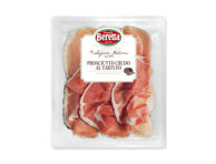 Vytintas BERETTA kiaulienos kumpis PROSCIUTTO CRUDO su trumais, nerūš., 80 g