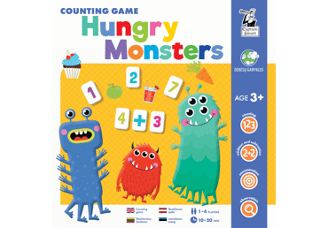 Stalo žaidimas HUNGRY MONSTERS, 1 vnt.