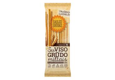 Traškios lazdelės SAULĖS GRŪDAS su visų grūdo dalių miltais, 125 g