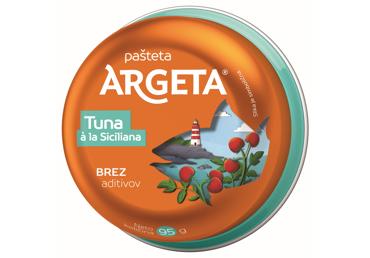 Tunų paštetas ARGETA SICILIANA, 95 g