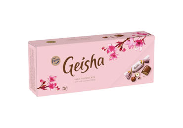 Saldainiai GEISHA su lazdynų riešutų įdaru, 250 g