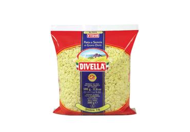 Smulkūs makaronai DIVELLA STELLINE Nr. 74, 500 g