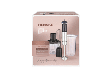 Smulkintuvas su priedais HENSKE, 800W - 1