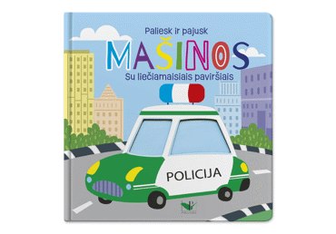 Knyga PALIESK IR PAJUSK. MAŠINOS, 1 vnt.