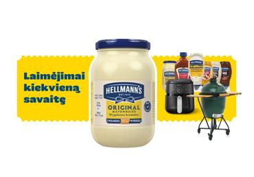 Majonezas HELLMANN'S ORIGINAL, 76 % rieb., 210 ml - 1