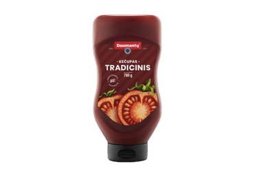 Tradicinis DAUMANTŲ kečupas, 780 g