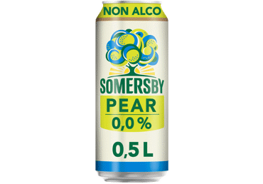 Nealkoholinis sidras SOMERSBY PEAR, 500 ml
