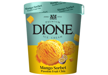 Ledai DIONE,mangų ir pasiflorų sk., 370g - 3