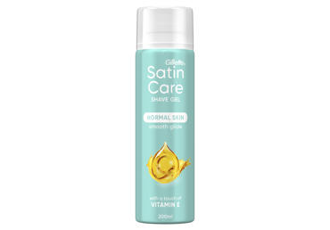 Skutimosi gelis SATIN CARE Vitamin E, 200ml