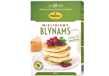 Miltinis mišinys MALSENA mieliniams blynams kepti, 400 g