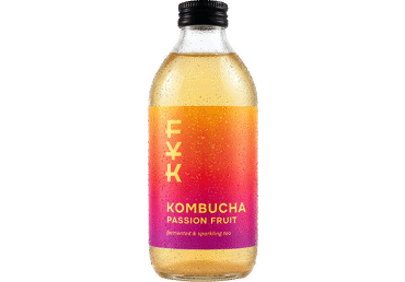Kombučia FYK KOMBUCHA Pasiflorų skonio, 330 ml