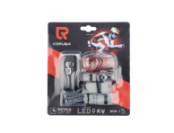 Dviračio žibintų rinkinys CORUBA [BB-1059