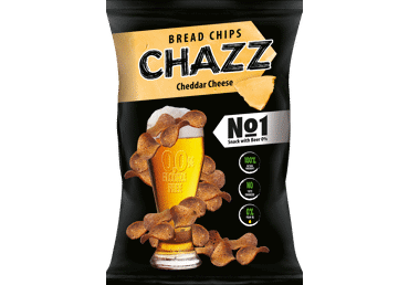 Duonos traškučiai CHAZZ, čederio skonio, 100 g
