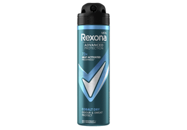 Vyriškas purškiamasis dezodorantas REXONA COBALT DRY, 150 ml