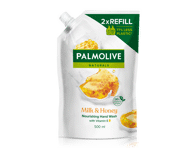 Skystasis muilas PALMOLIVE MILK & HONEY, papildymas, 500 ml