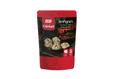 Šaldyti koldūnai VIČI KHINKALI su mėsa, 800 g