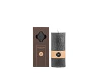Kvepianti palmių vaško žvakė juoda CANDLE FAMILY, 13 cm