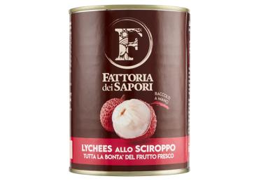 Ličiai FATTORIA dei SAPORI sirupe, 580 ml