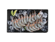 Atšild. balt.blyšk. krevetės (Litopenaeus vanname), nevirtos, 1 kg