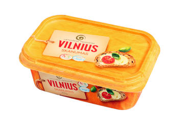 Trijų ketvirčių rieb. margarinas VILNIUS SKANUMAS, 60% rieb., 400 g