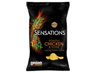 Traškučiai WALKERS, keptos vištienos ir čiobrelių sk., 150 g