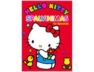 Knyga HELLO KITTY. SPALVIN. SU LIPDUKAIS