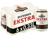 Šviesusis alus ŠVYTURYS EKSTRA, 6 vnt., 1980 ml