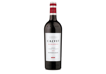 Raudonasis sausas vynas CALVET RESERVE, 750 ml