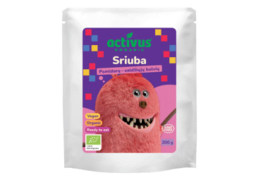 Ekologiška pomidorų ir saldžiųjų bulvių sriuba ACTIVUS x Kakė Makė, 200 g