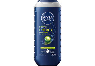 NIVEA Dušo želė vyrams ENERGY, 250 ml