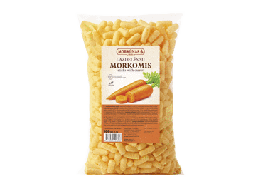 Lazdelės su morkomis MORKŪNAS, 100 g