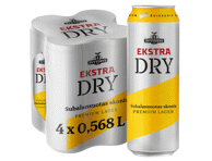 Alus ŠVYTURYS EKSTRA DRY, 4 vnt., 2.27 l