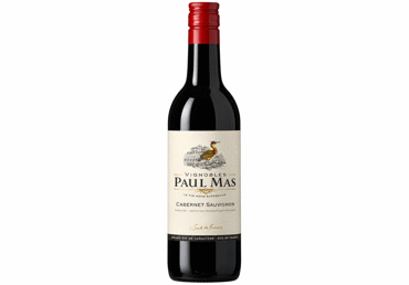 Raudonasis sausas vynas PAUL MAS CABERNET SAUVIGNON, 187 ml