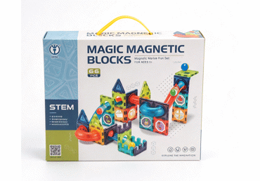 Magnetinių blokelių konstruktorius - 1