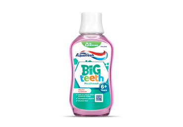Dantų skalavimo skystis AQUAFRESH BigTeeth 6+, 300 ml