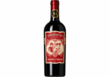 Raudonasis sausas vynas AMORUCCIO SANGIOVESE PRIMITIVO, 750 ml