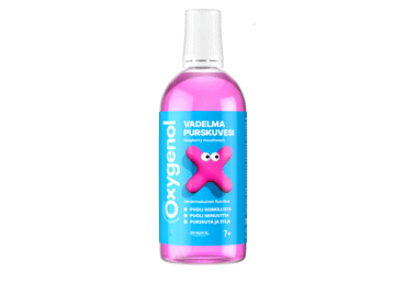 Aviečių skonio skalavimo skystis OXYGENOL, 500 ml