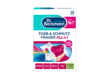 Skalbiamosios servetėlės DR. BECKMANN, 20 vnt.