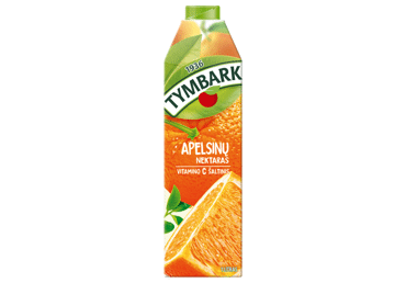Apelsinų nektaras TYMBARK, 1 l