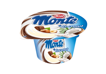 Pieninis desertas su kokosais ZOTT MONTE, 11,6 % rieb., 150 g