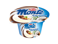 Pieninis desertas su kokosais ZOTT MONTE, 11,6 % rieb., 150 g