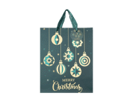 Kalėdinis dovanų maišelis 26x32x12 cm, skirtingi dizainai