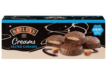 Sausainiai BAILEYS su sūrios karamelės įdaru, 128 g