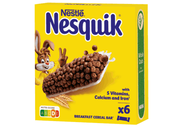 Dribsnių batonėlis NESTLE NESQUIK, 150 g
