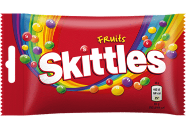 Kramtomieji saldainiai SKITTLES FRUITS, 38 g